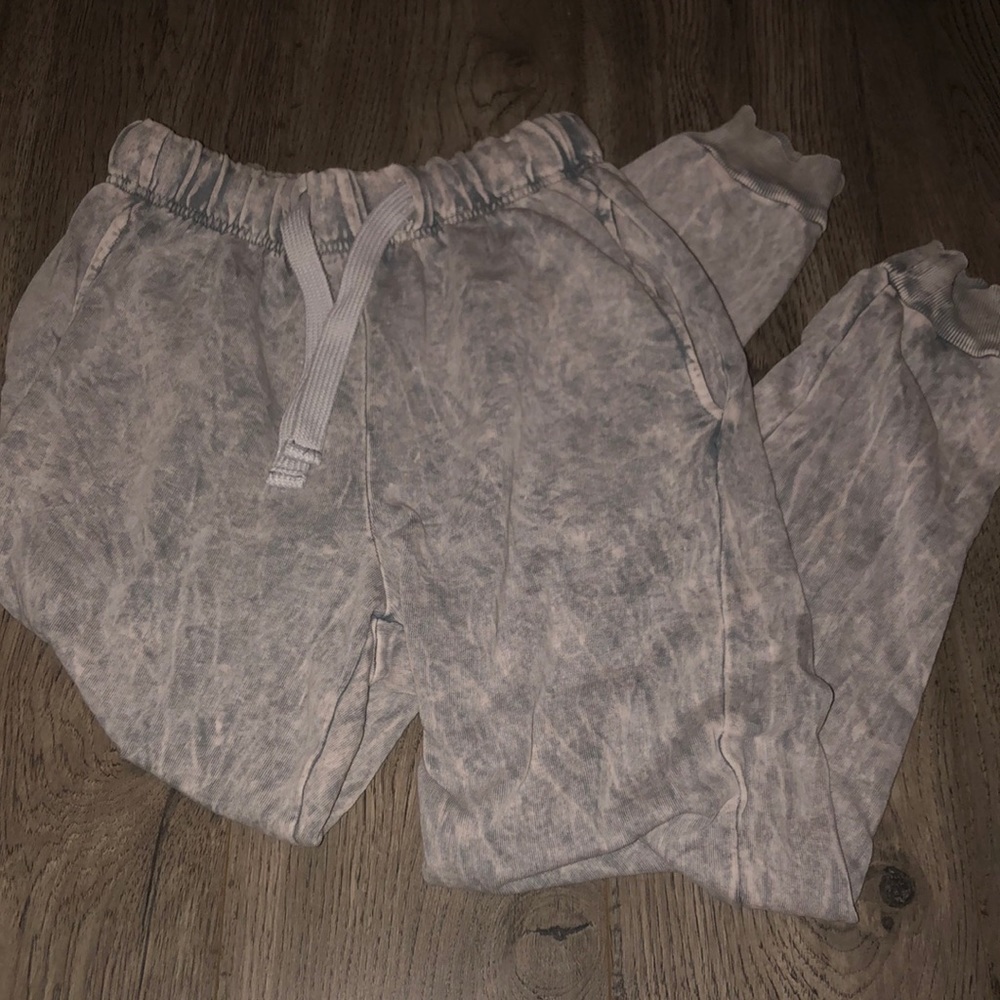 Grey sweatpants